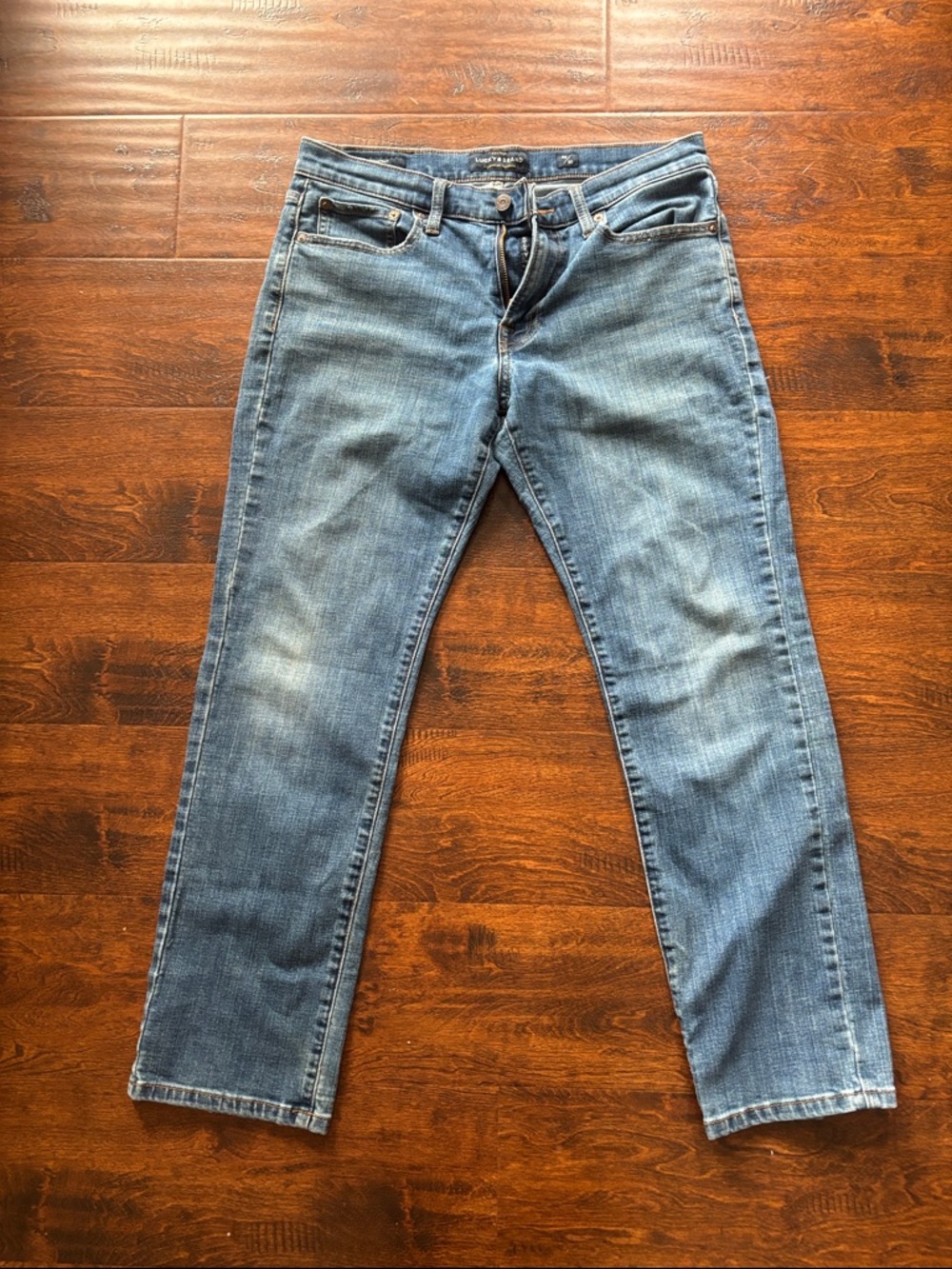 Lucky Brand Women's Straight Leg Jeans — Medium Blue Wash
